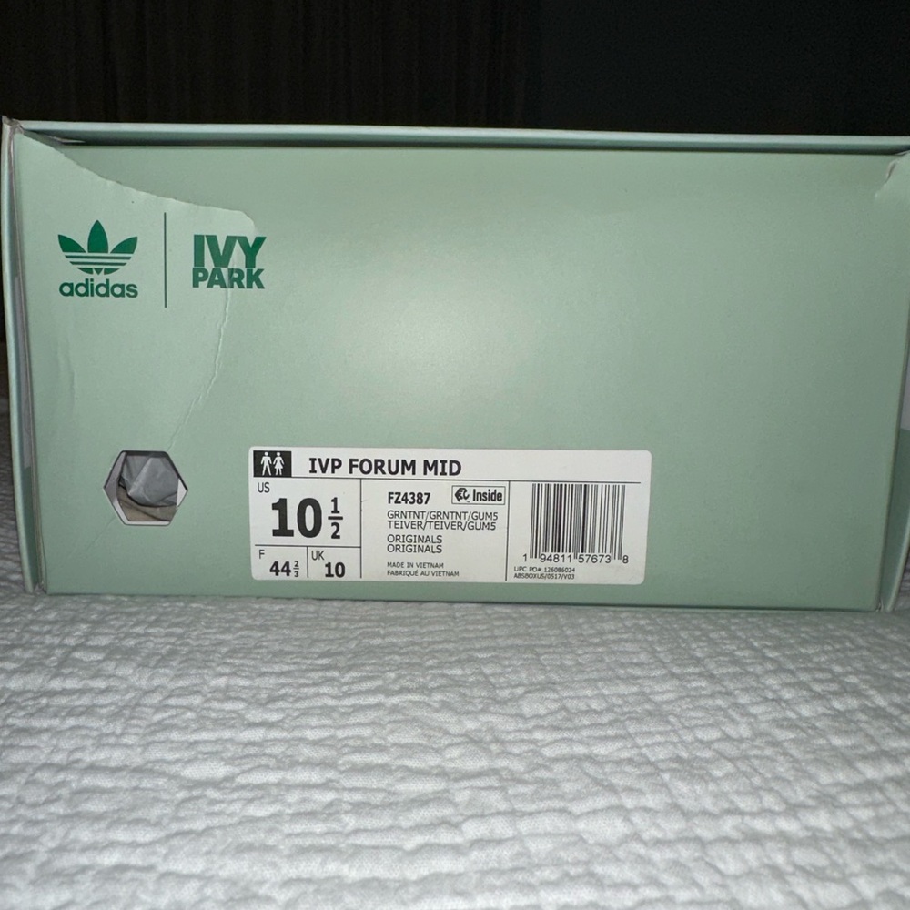 Ivy Park Mint Green Men’s Sneakers